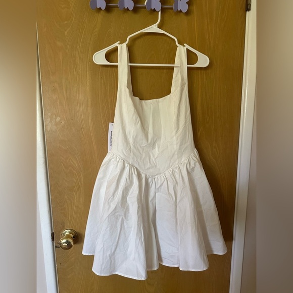 Princess Polly Straplie Mini Dress White - Picture 2 of 3